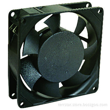 Cooling Fan with 100 to 240V Voltage, Measures 92x92x25mm